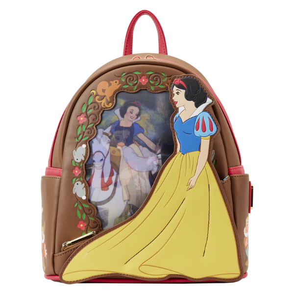 Picture of Loungefly Disney Snow White Lenticular Princess Series Double Strap Mini Backpack