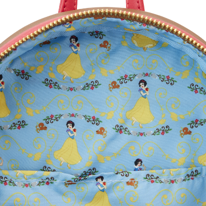 Picture of Loungefly Disney Snow White Lenticular Princess Series Double Strap Mini Backpack