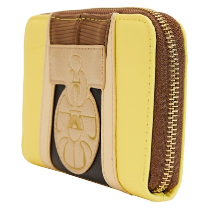 Picture of Loungefly Star Wars Luke Skywalker Medal Ceremony Zip Around Wallet Yellow LACC Exclusive