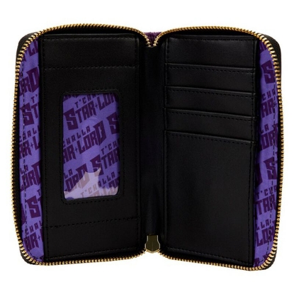 Picture of Loungefly Marvel NYCC Exclusive  What If...? Star-Lord T’challa Cosplay Zip Around Wallet