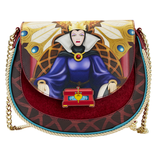 Picture of Loungefly Disney Snow White Evil Queen Throne Crossbody Purse