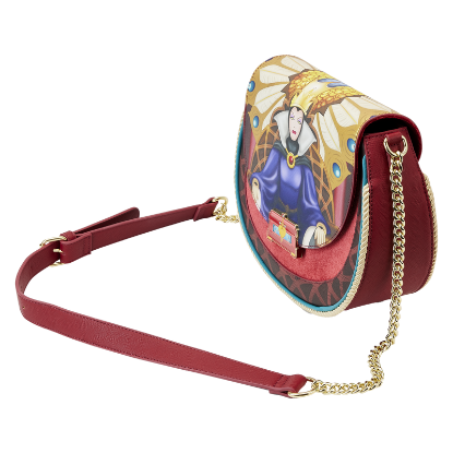 Picture of Loungefly Disney Snow White Evil Queen Throne Crossbody Purse