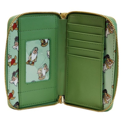 Picture of Loungefly Disney Exclusive Snow White and the Seven Dwarfs Sleepy Zip Around Wallet