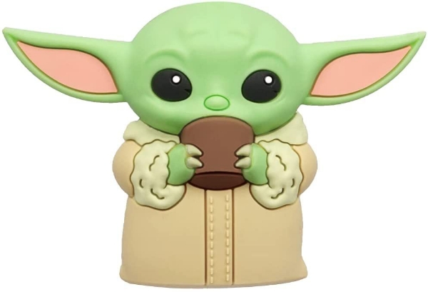 Picture of Star Wars The Mandalorian  Grogu With Soup Bowl 3D Foam Magnet