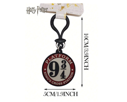 Picture of Harry Potter 9 34 Platform Soft Touch Bag Clip