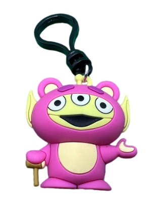 Picture of Disney Toy Story Alien Remix Lotso Bear PVC Soft Touch Bag Clip