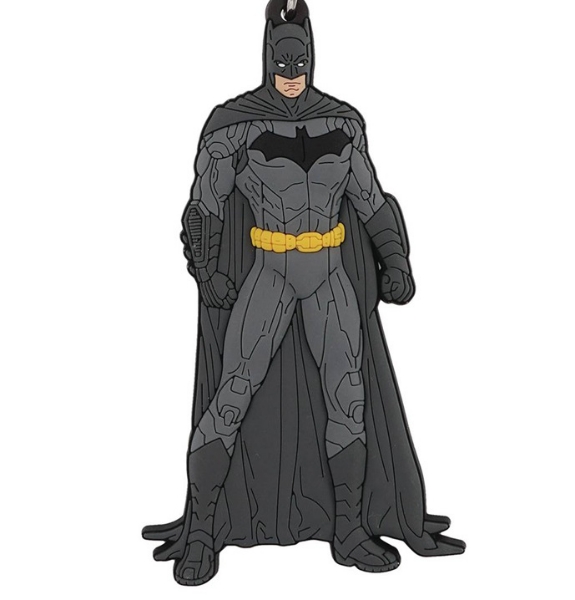 Picture of Batman Soft Touch PVC Bag Clip Key Ring