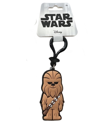 Picture of Star Wars Chewbacca PVC Soft Touch Bag Clip