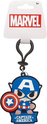 Picture of Marvel Captain America Soft Touch PVC Bag Clip