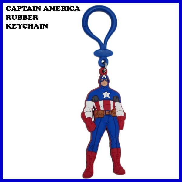Picture of Marvel Captain America Full Figure PVC Bag Clip