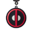 Picture of Marvel Deadpool Logo Soft Touch PVC Bag Clip