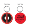 Picture of Marvel Deadpool Logo Soft Touch PVC Bag Clip
