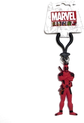 Picture of Marvel Deadpool Figure Soft Touch PVC Bag Clip