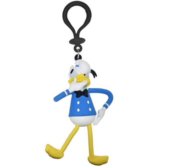 Picture of Disney Donald Duck Bendable PVC Bag Clip
