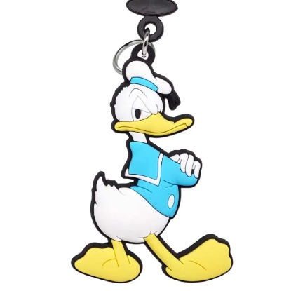 Picture of Disney Retro Donald Duck PVC Soft Touch Bag Clip
