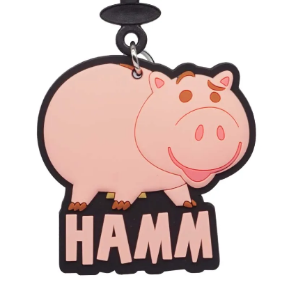 Picture of Disney Toy Story Hamm Soft Touch PVC Bag Clip