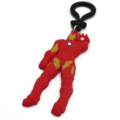 Picture of Marvel Iron Man Full Figure PVC Soft Touch Bag Clip