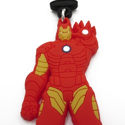 Picture of Marvel Iron Man Full Figure PVC Soft Touch Bag Clip