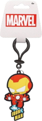 Picture of Marvel Iron Man Chibi Character  Soft Touch PVC Bag Clip