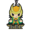 Picture of Marvel Loki Chibi Character Soft Touch Pvc Bag Clip