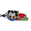 Picture of Disney Mickey & Minnie at Orlando Soft Touch Bag Clip