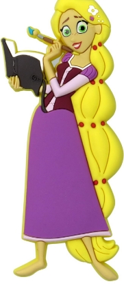 Picture of Disney Princess Rapunzel Soft Touch Bag Clip