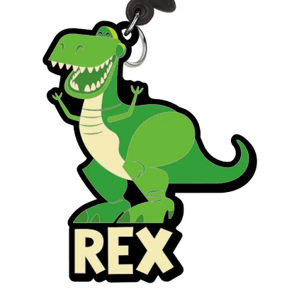 Picture of Disney Toy Story Rex Soft Touch Bag Clip
