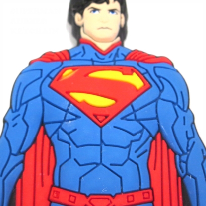 Picture of Superman Soft Touch Pvc Bag Clip