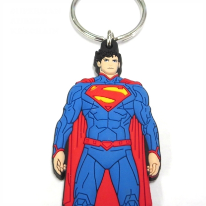 Picture of Superman Soft Touch Pvc Bag Clip