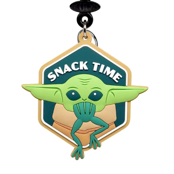 Picture of Star Wars The Mandalorian The Child Snack Time Soft Touch PVC Bag Clip