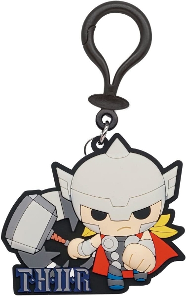 Picture of Marvel Thor Chibi Character Soft Touch Bag Clip