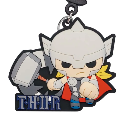 Picture of Marvel Thor Chibi Character Soft Touch Bag Clip