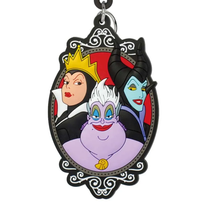 Picture of Disney Villains Group Soft Touch Pvc Bag Clip