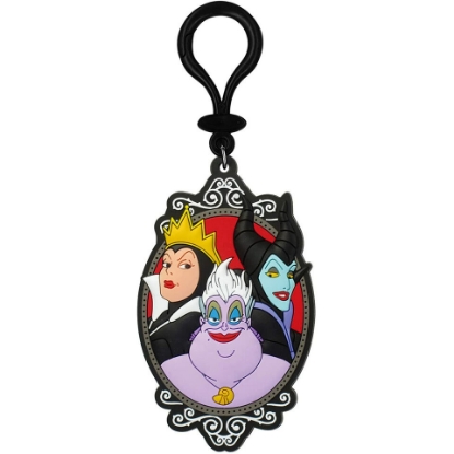 Picture of Disney Villains Group Soft Touch Pvc Bag Clip