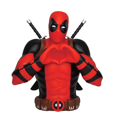 Picture of Marvel Deadpool Classic Bust Figure PVC Bank