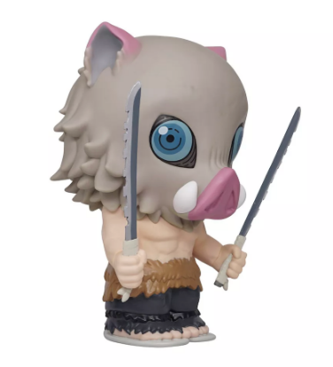 Picture of Demon Slayer Inosuke Figural PVC Piggy Bank