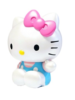Picture of Sanrio Hello Kitty With Pink Bow Figural PVC Bank
