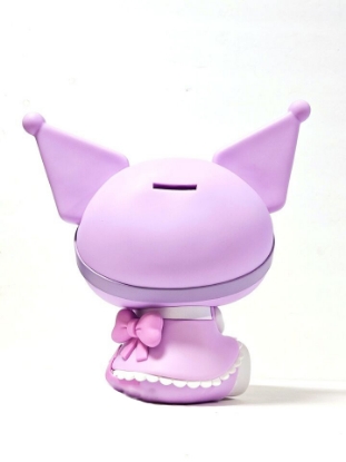 Picture of Sanrio Hello Kitty Kuromi Sleepover Figural Pvc Piggy Bank