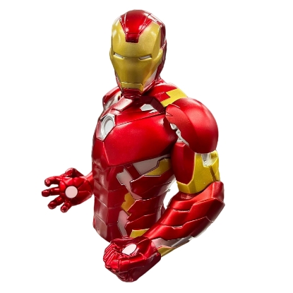 Picture of Marvel Avengers Iron Man PVC Bust Figure Piggy Bank