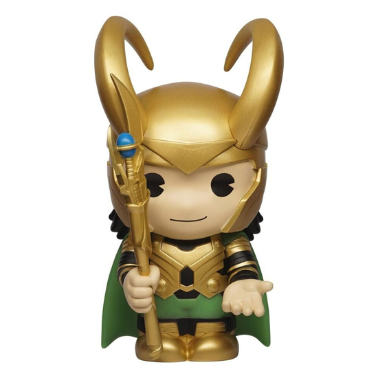 Picture of Marvel Loki Chibi Figural Piggy Bank