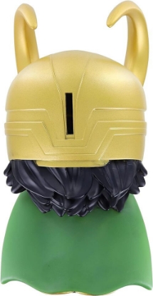 Picture of Marvel Loki Chibi Figural Piggy Bank