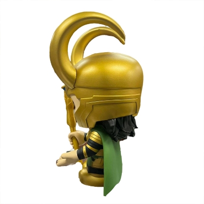Picture of Marvel Loki Chibi Figural Piggy Bank