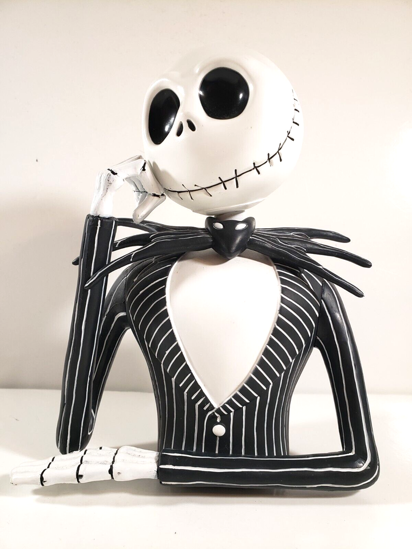 Picture of Nightmare Before Christmas Jack Skellington Bust Style Piggy Bank