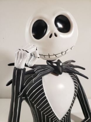Picture of Nightmare Before Christmas Jack Skellington Bust Style Piggy Bank