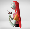 Picture of Nightmare Before Christmas Sally Bust Figure Piggy Bank