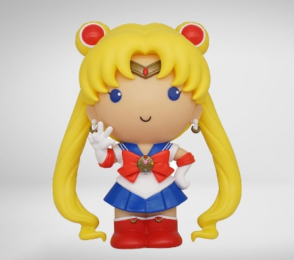 Picture of Sailor Moon Figural Pvc Piggy Bank
