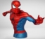 Picture of Spider-Man Metallic Paint Bust Figural Piggy Bank