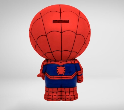 Picture of Marvel Spider-Man Chibi Style Figural Piggy Bank