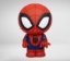 Picture of Marvel Spider-Man Chibi Style Figural Piggy Bank