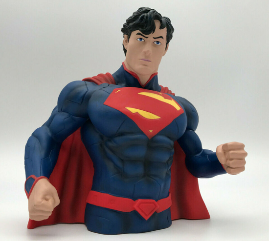 Picture of Dc Comics Superman New 52 Bust Statue Figure Piggy Bank